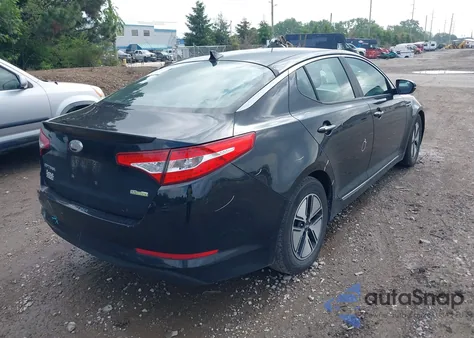 2012 Kia Optima Hybrid Ex from USA, damaged, VIN KNAGM4AD9C5027830